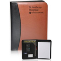 13 in. x 9.75 in. Deluxe Brown Portfolio